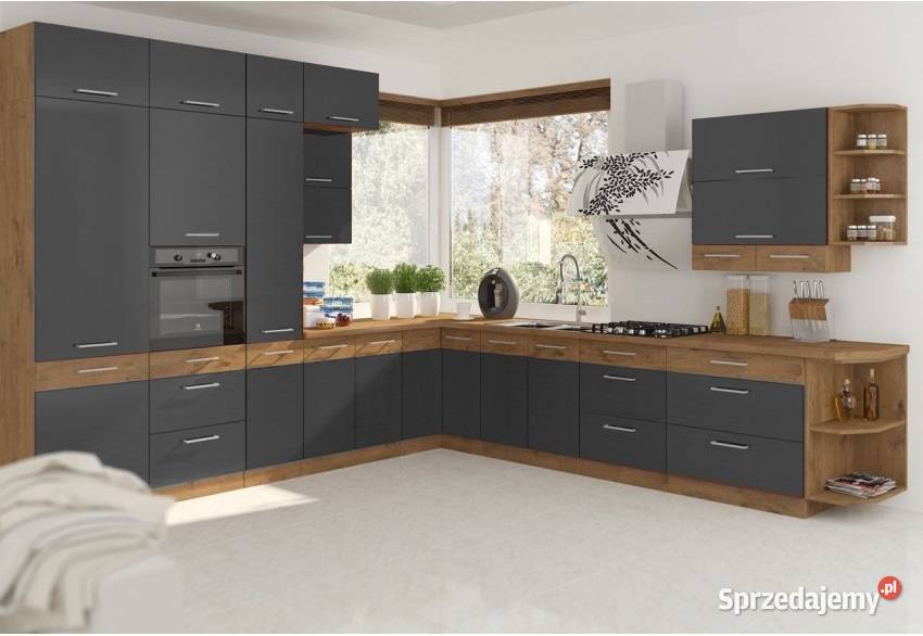MEBLE SZAFKI KUCHENNE VIGO GRAFIT SZCZOTKOWANY Kraków sprzedam