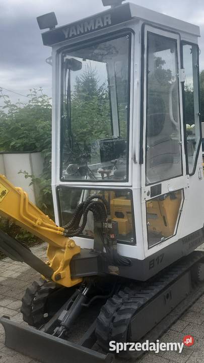 Minikoparka YANMAR B17 prod AMMAN 1991r Maszyna Strużka