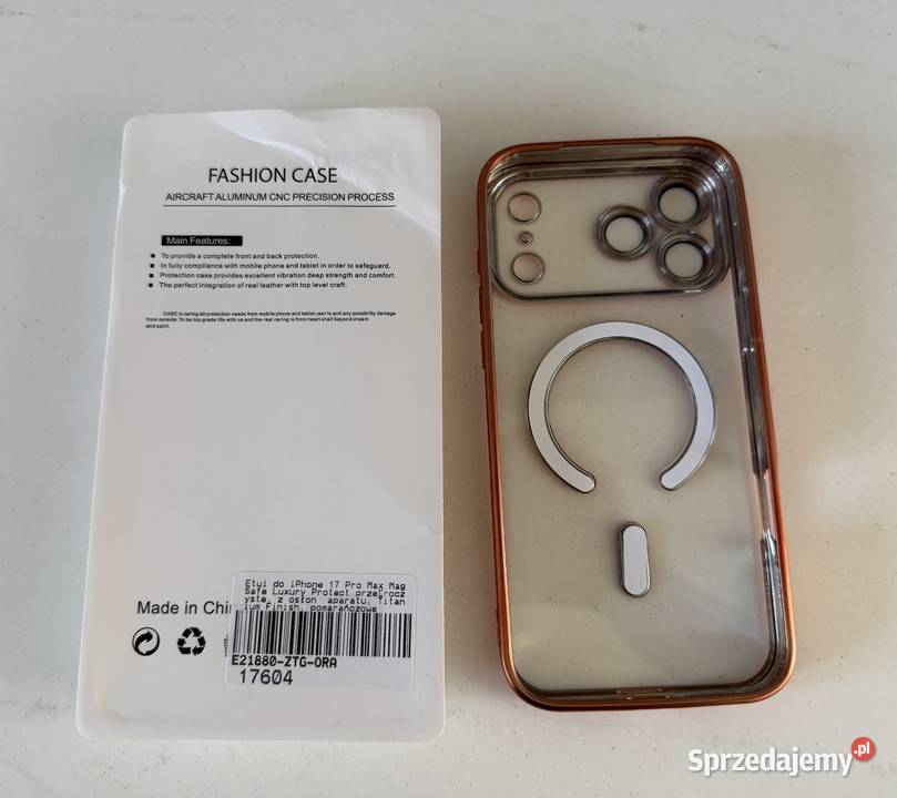 Etui do iPhone 17 Pro MagSafe Luxury Protect z