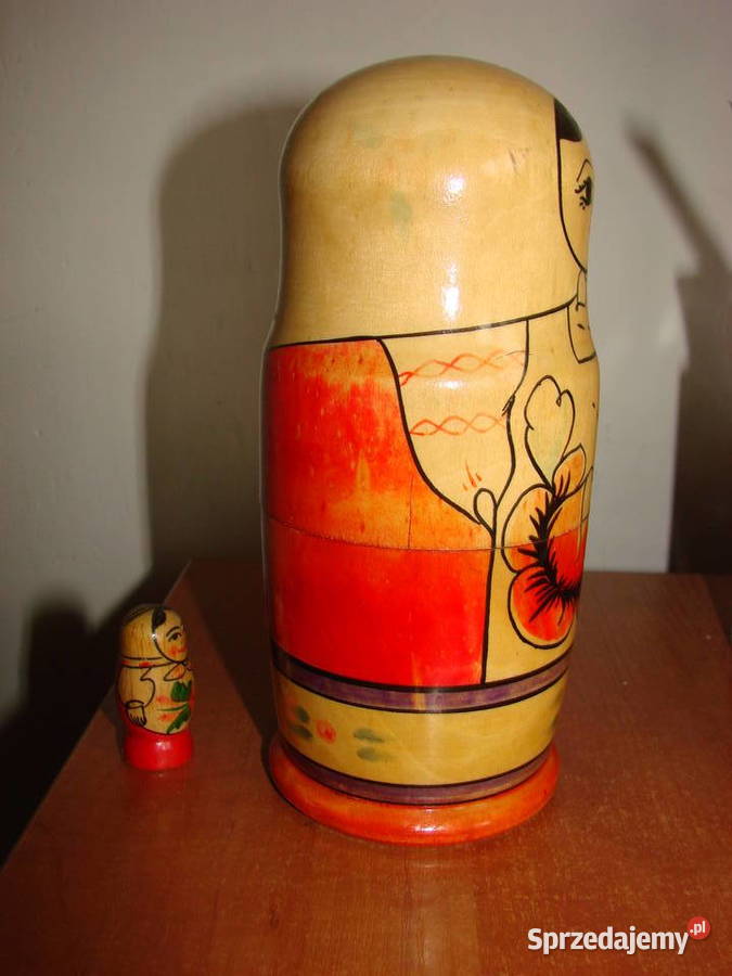 Matrioszka drewniana lalka