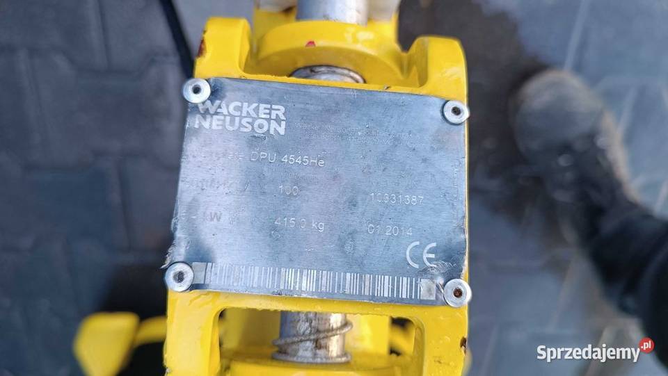 Zagęszczarka WACKER NEUSON DPU 4545 He 415 DPU Sułów