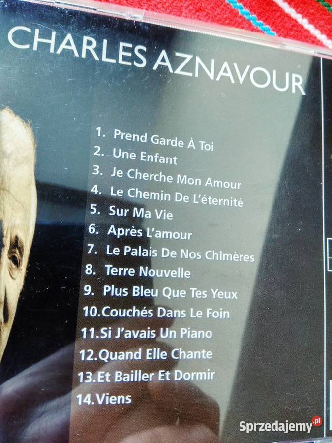 Aznavour muzyka płyty cd księgarnia Warszawa