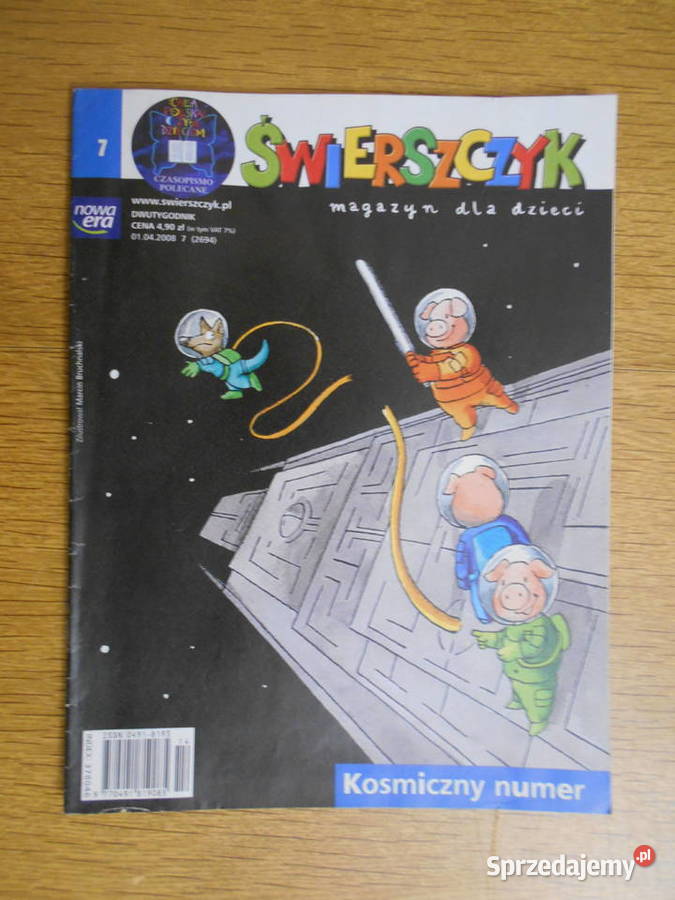 Świerszczyk 7 2694 2008 dwutygodnik Parczew