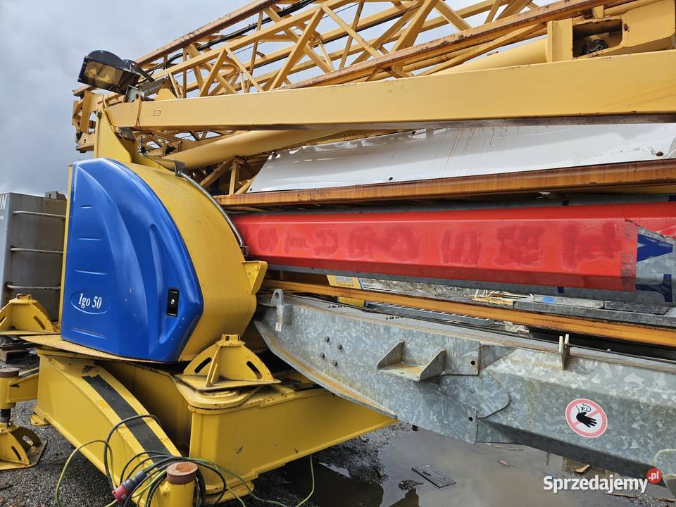 Żuraw szybkomontujący dźwig budowalny Potain IGO nie Ligota Piękna sprzedam