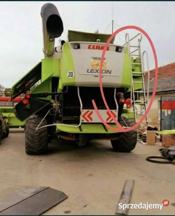 Drabina drabinka Claas Lexion 430 450 460 480 nieuszkodzony Namysłów