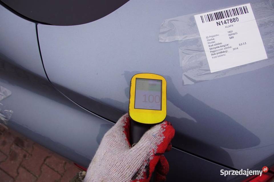 KLAPA INFINITI Q50 RBP KOMPLETNA kujawsko-pomorskie Lipno