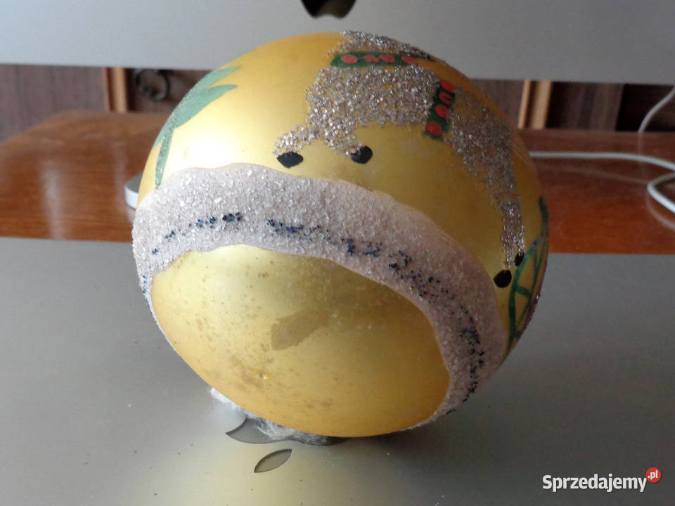 3 stare bombki z mikołajem lata 70te Pozostałe Brzeg