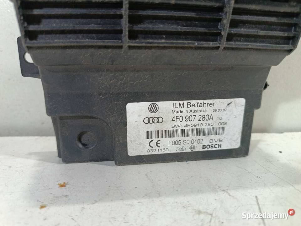 MODUŁ STEROWNIK MOCY ILM AUDI A6 C6 4F0907280A Układ elektryczny, zapłon