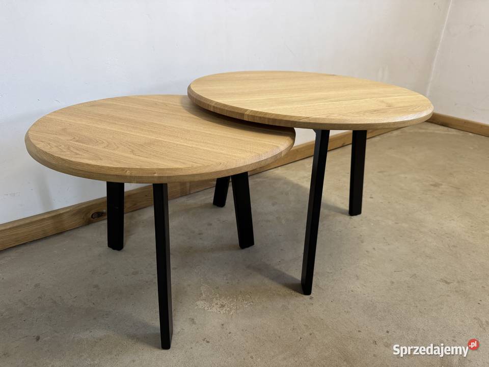 Stoliki loft dębowe Złochowice