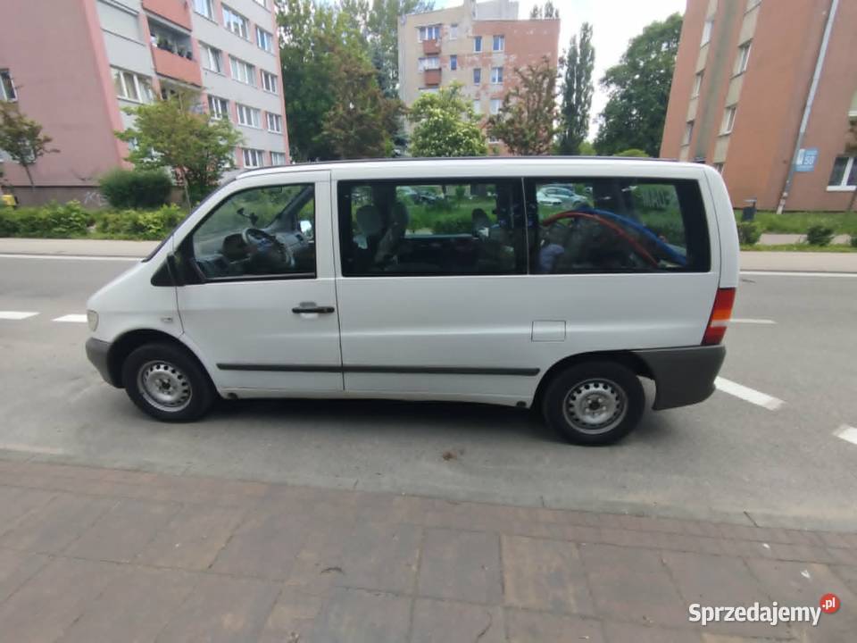 Mercedes VITO 1998 23 benzyna gaz Rok produkcji 1998 Częstochowa