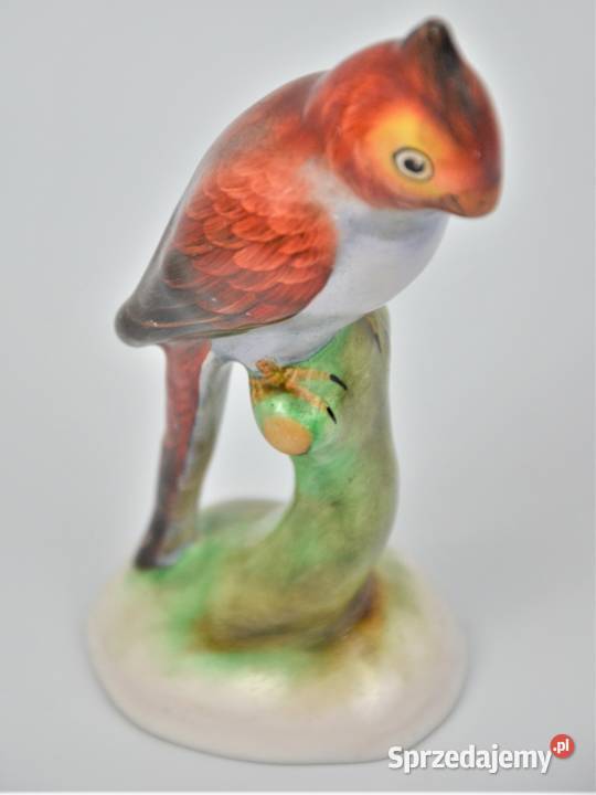 Papuga ceramiczna Bodrogkeresztr Węgry lata 60te mazowieckie Warszawa