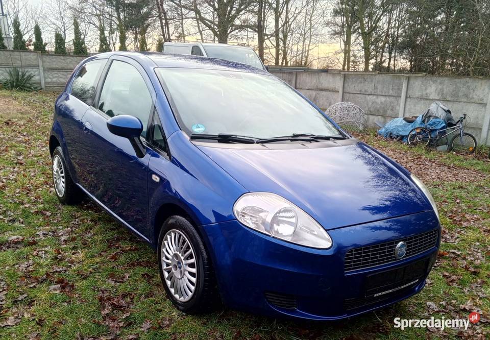 Fiat Grande Punto 14i Klima 05r Lift gniazdo AUX Samochody osobowe wielkopolskie Opatówek
