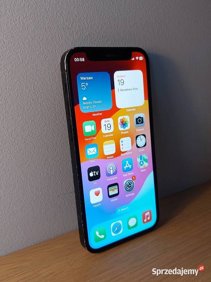 iPhone 12 mini 64GB 75 czarny sprzedam