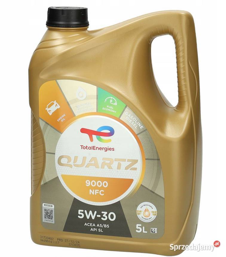 Olej Silnikowy Total Quartz 9000 NFC 5w30 5L Nowa Karczma