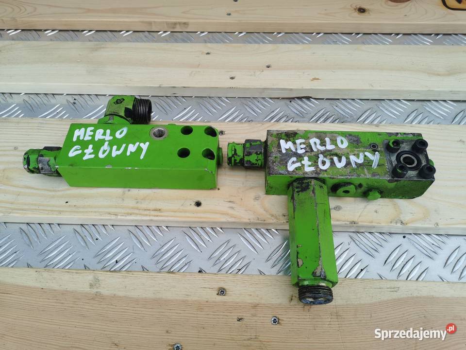Zamek hydrauliczny siłownika Merlo
