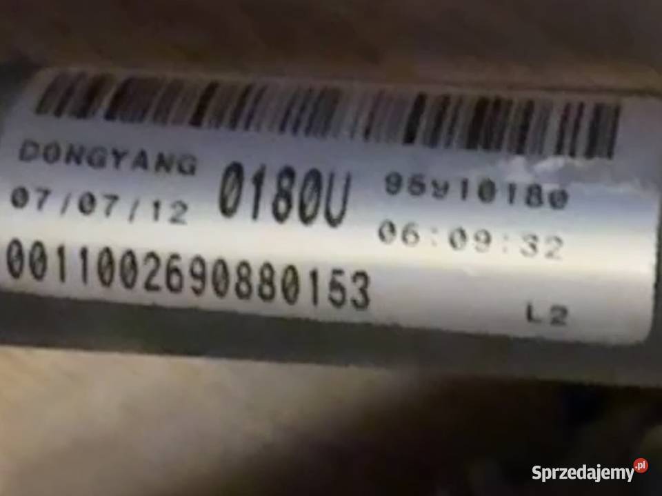 CHEVROLET ORLANDO I 1018r MECHANIZM WYCIERACZEK śląskie Sosnowiec