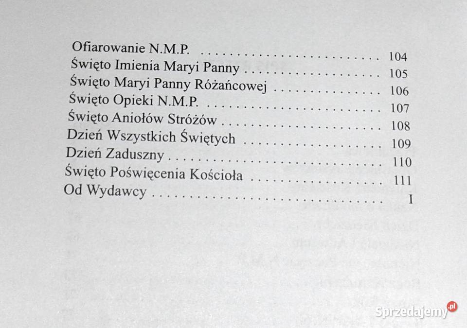 Wykład obrzędów kościelnych na święta całego Chełm