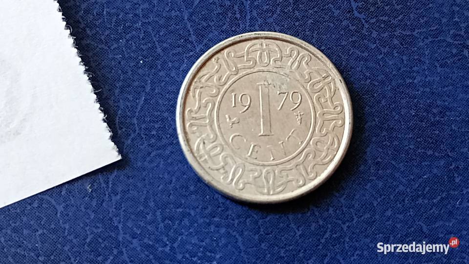 Stare monety 1 cent 1979 Surinam Lesko