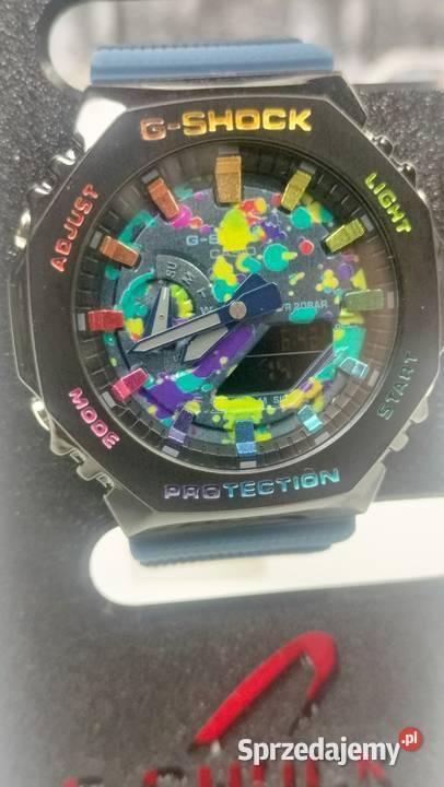Casio GShock GSteel CasiOak Chimera Rainbow Leszno sprzedam