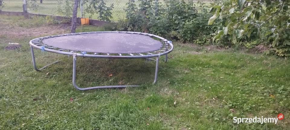 Sprzedam trampolinę bez siatki rurek tak teraz podkarpackie Tuczempy sprzedam