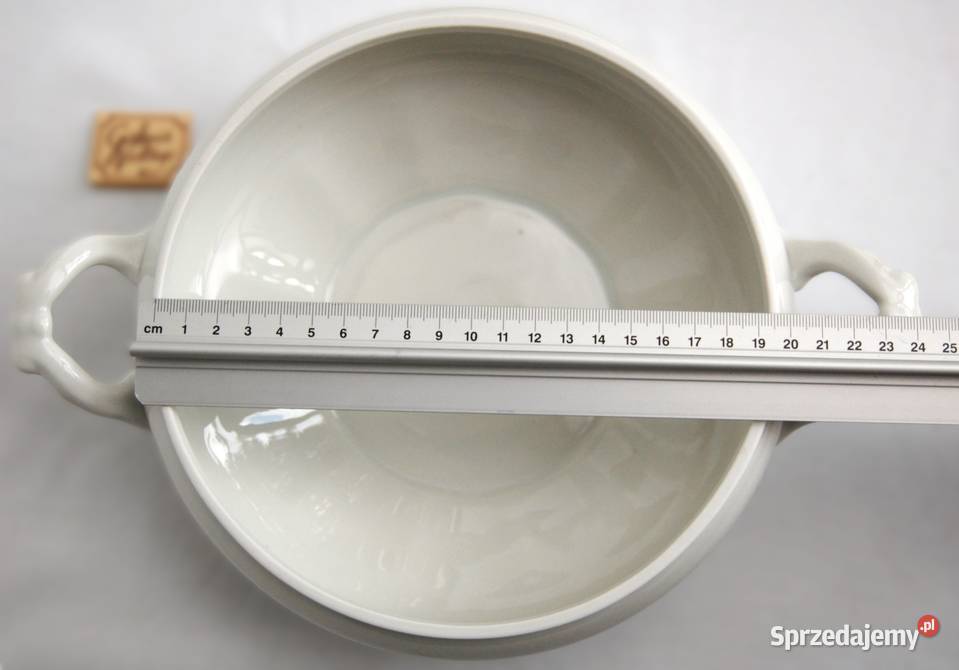 Porcelanowa waza na zupę Tielsch Wałbrzych biała lubelskie Lublin