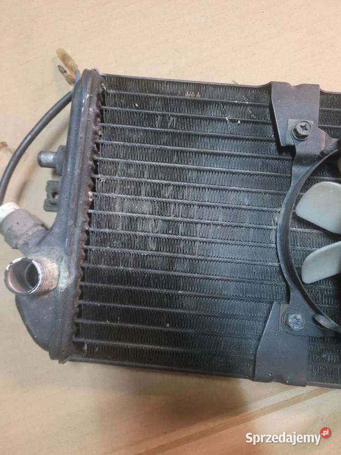 Kawasaki EN500A EN 500 A 1992 chłodnice wiatrak wielkopolskie Nowy Tomyśl