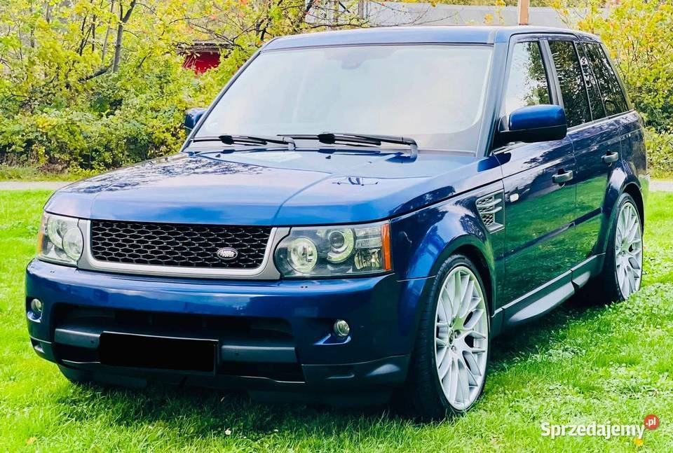 Range Rover Sport 36 V8 TDV8 4x4 Bali Blue x 272KM Range Rover Sport Jedwabne sprzedam