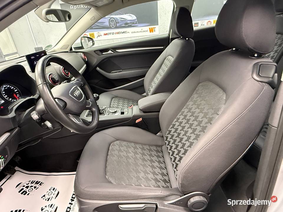 Audi A3 LED xenon alufelgi 3D ekran 16TDI 5L100 radio wielkopolskie Poznań