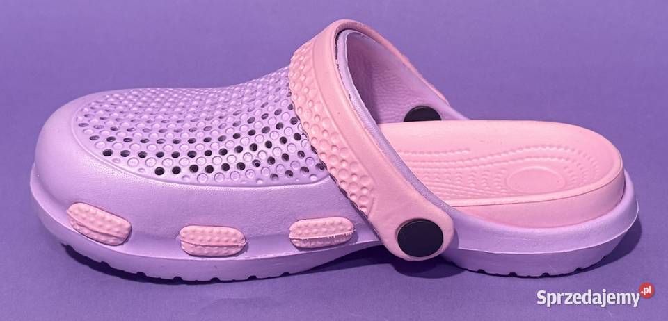 Fioletowe dziewczęce chodaki rozmiar 32 Żyrardów