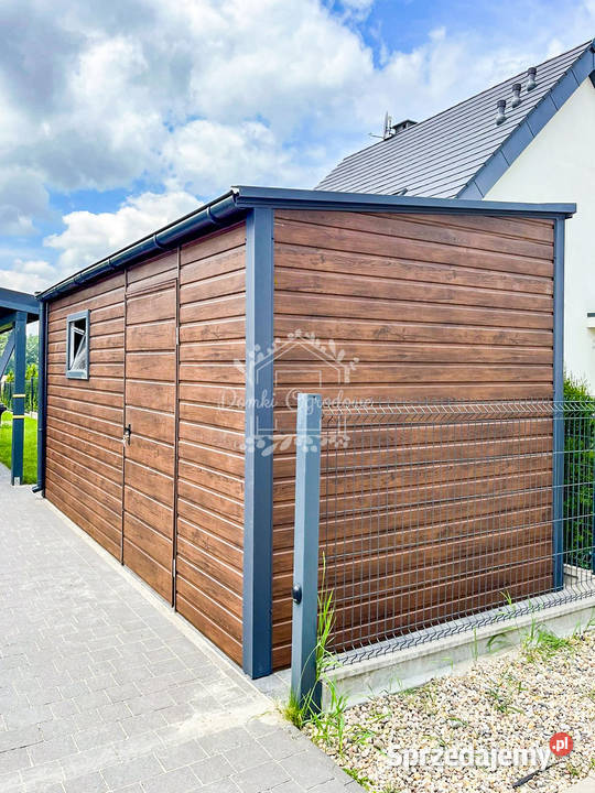 Schowek Domek Ogrodowy 45x2m Ciemny orzech RYNNY mazowieckie Przasnysz