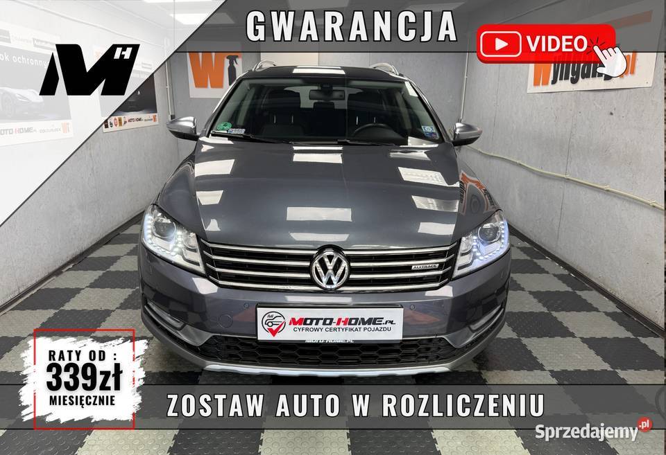 Alltrack 20TDI 177 automat 4x4 4MOTION GWARANCJA wielofunkcyjna kierownica Poznań