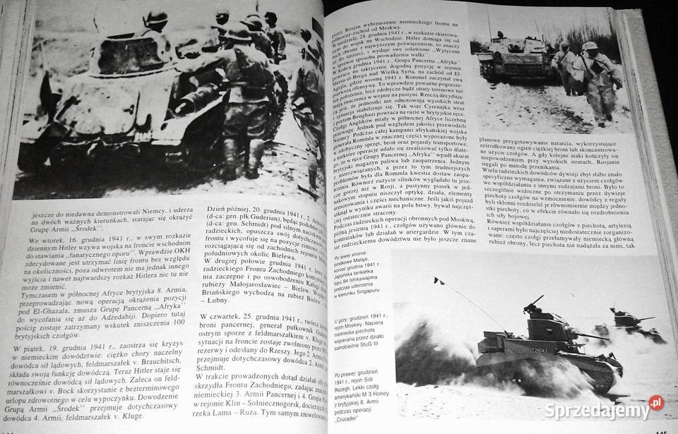 Wojna Pancerna 19391945 Janusz Piekałkiewicz Chełm sprzedam