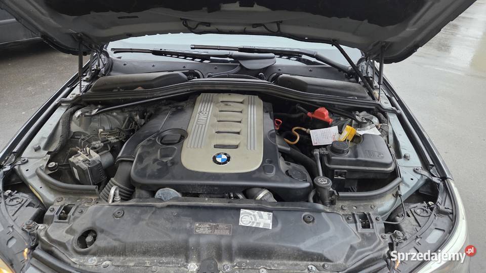 BMW E60 525D SUPER STAN FULL ORYGINALNY NISKI tempomat Gdów sprzedam
