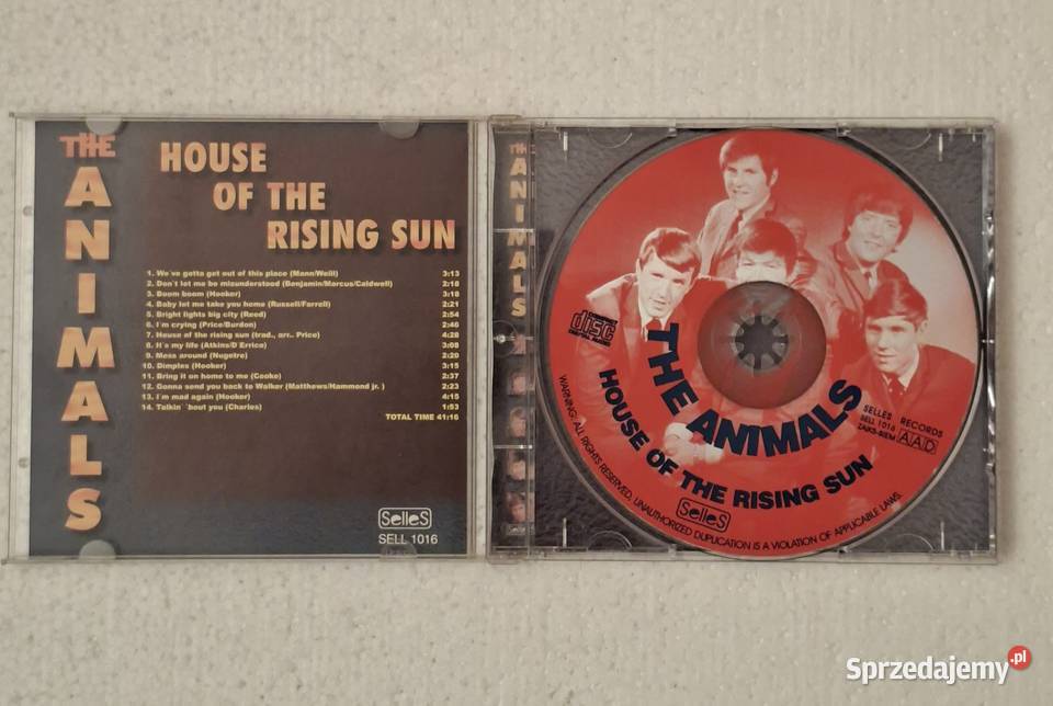 The Animals House of the rising Sun mazowieckie