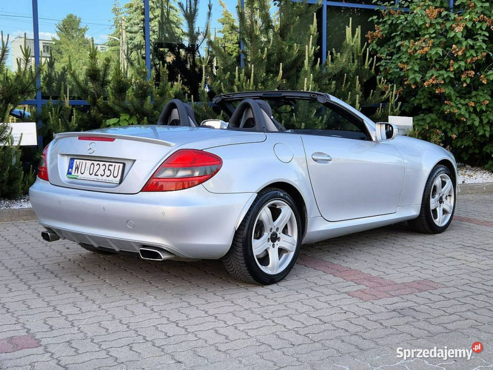Mercedes SLK 200 GWARANCJA LIFT 184 AIRSCARF elektryczne lusterka Warszawa sprzedam