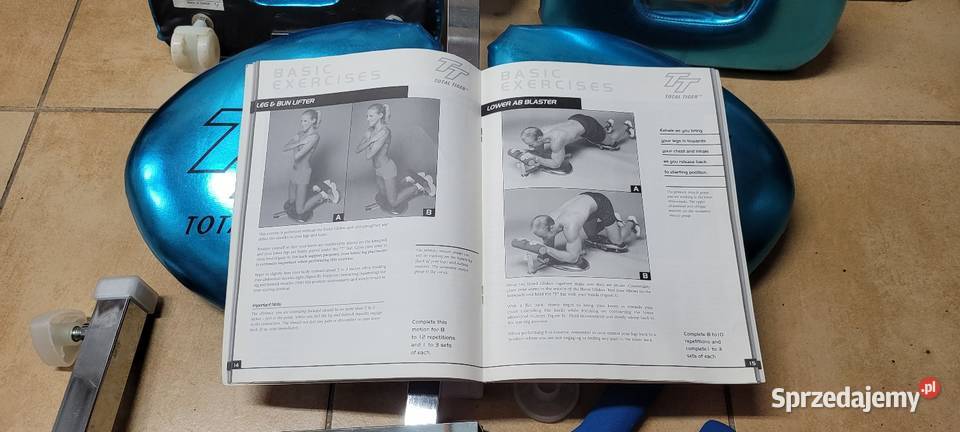 Przyzad do ćwiczenia mięśni Total Tiger Gdańsk sprzedam