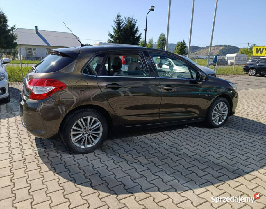 Citroen C4 16 benzyna 156 serwis ASO wyposażenie Nowy Sącz sprzedam