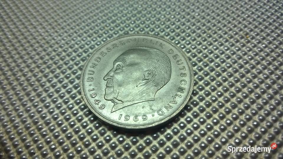 MONETA Niemcy 2 marki 1969 F 048 Warszawa