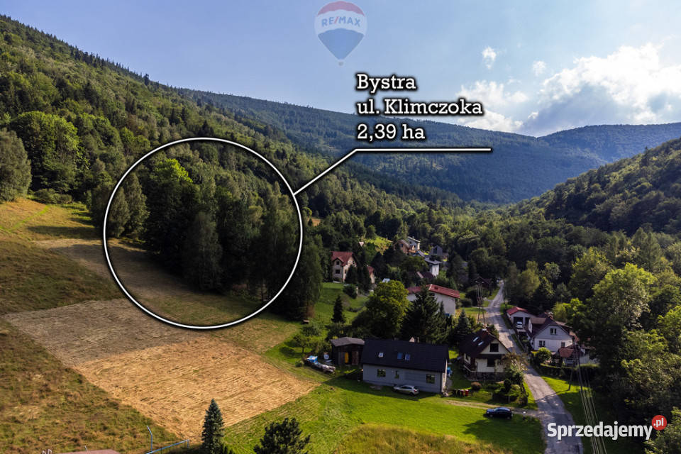 Komplet 12 działek w Bystrej kBielskaBiałej 0m Bystra sprzedam