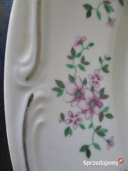 Duży Talerz BOGUCICE Porcelana PRL 325 Porcelana i szkło Nieporęt