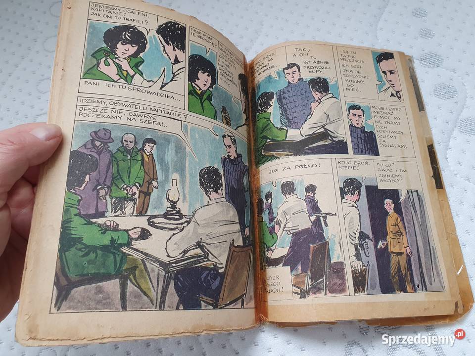 Kapitan Żbik Dziękuję Kapitanie Rosiński komiks pomorskie Gdynia sprzedam
