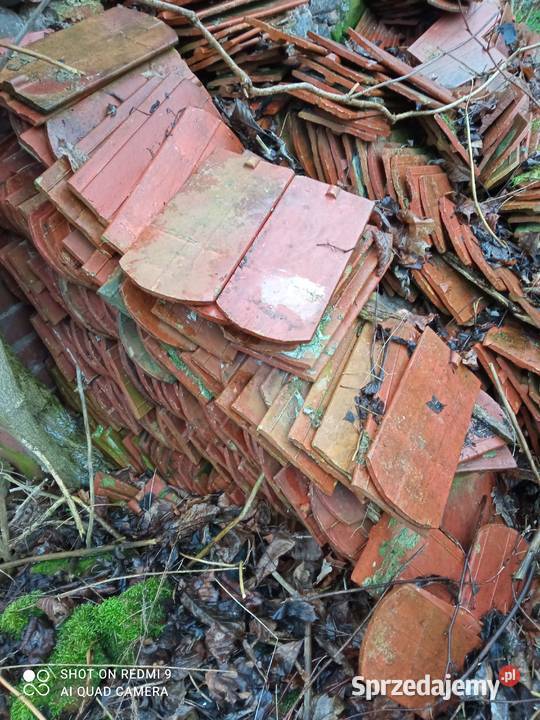 Dachówka ceramiczna karpiówka poniemiecka Pokrycia dachowe Świerzawa