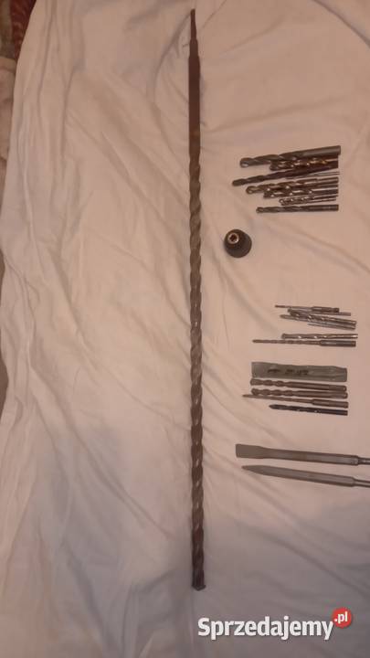 Wiertła 21 sztuk 4 nowe głowica Bosch dwa Wrocław sprzedam