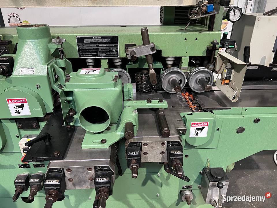 Strugarka czterostronna Weinig Profimat 22N małopolskie Juszczyn sprzedam