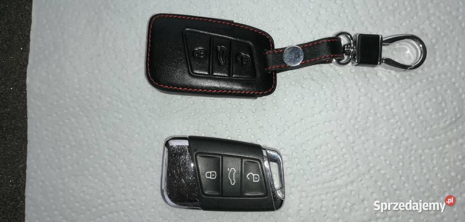 Audi a3 a4 a6 etui skórzane na kluczyk pokrowiec