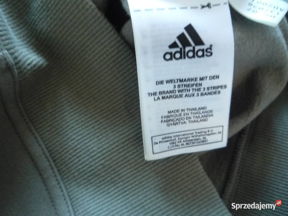 Adidas 122128 Khaki Bluza Kangurka z kapturem Szczecin