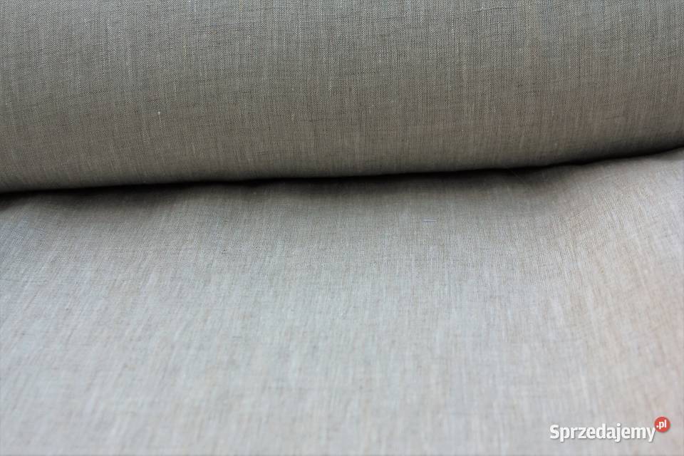 Szeroka tkanina stonewashed len 100 gr165gm2 Mińsk Mazowiecki