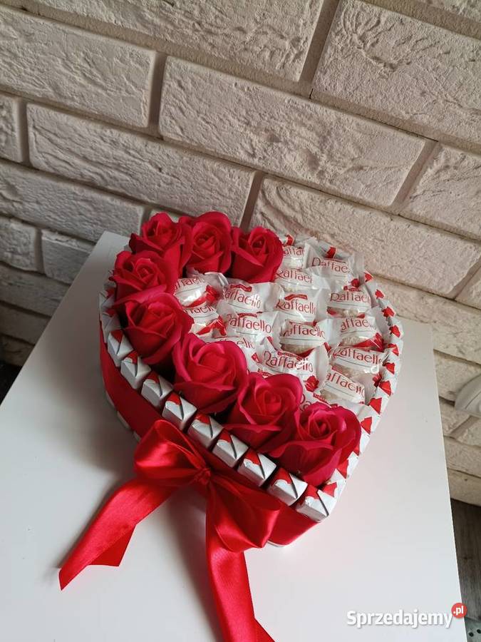Flower Box Serce Raffaello Prezent Niej Na Kakao i czekolada Konin