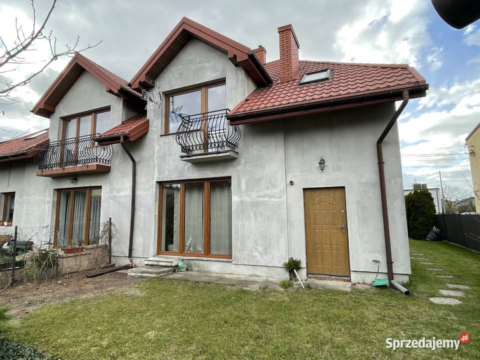 Dom bliźniak 125m2 Konstantynów Łódzki Działka 712zł/m2