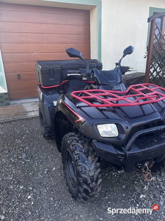 Kawasaki kvf650 4x4 wyciągarka hak czterosuwowy Kawasaki Zasów sprzedam